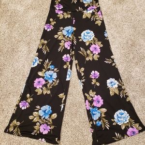 Honey & lace PALAZZO pants size large
